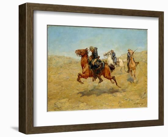 My Bunkie, 1899-Charles Schreyvogel-Framed Giclee Print