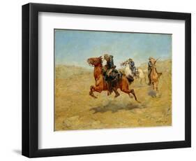 My Bunkie, 1899-Charles Schreyvogel-Framed Giclee Print