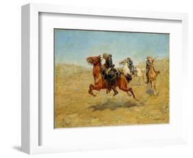 My Bunkie, 1899-Charles Schreyvogel-Framed Giclee Print