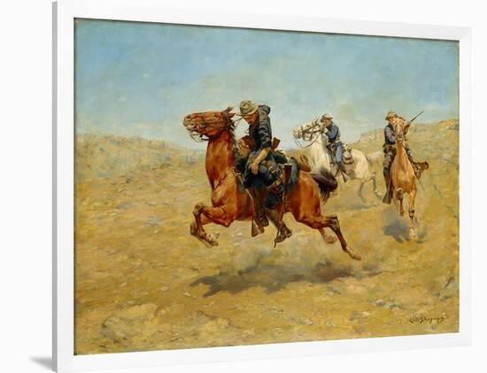 My Bunkie, 1899-Charles Schreyvogel-Framed Premium Giclee Print