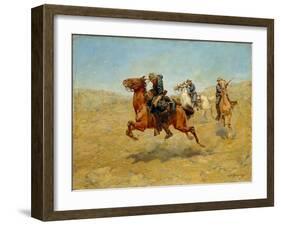 My Bunkie, 1899-Charles Schreyvogel-Framed Giclee Print