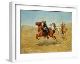 My Bunkie, 1899-Charles Schreyvogel-Framed Giclee Print