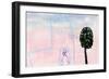 My Castle, a Seagull and a Cyprus Tree, 2005-Gigi Sudbury-Framed Giclee Print