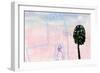 My Castle, a Seagull and a Cyprus Tree, 2005-Gigi Sudbury-Framed Giclee Print