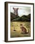 My Cat's Worst Nightmare-Leah Saulnier-Framed Giclee Print