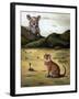 My Cat's Worst Nightmare-Leah Saulnier-Framed Giclee Print