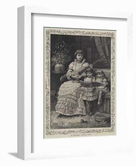 My Children's Christmas Carol-null-Framed Giclee Print