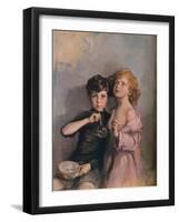 'My Children, Stephen and Paul', c1910.-Philip A de Laszlo-Framed Giclee Print