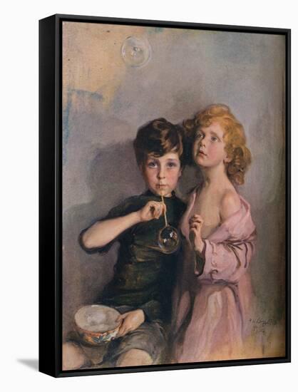 'My Children, Stephen and Paul', c1910.-Philip A de Laszlo-Framed Stretched Canvas