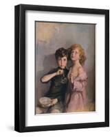 'My Children, Stephen and Paul', c1910.-Philip A de Laszlo-Framed Giclee Print