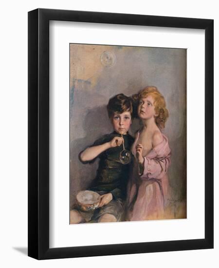 'My Children, Stephen and Paul', c1910.-Philip A de Laszlo-Framed Giclee Print