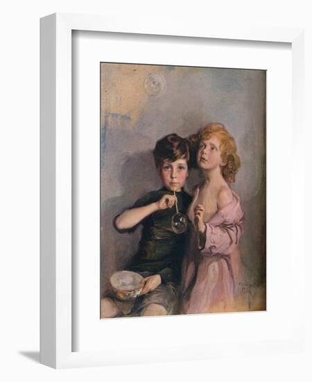 'My Children, Stephen and Paul', c1910.-Philip A de Laszlo-Framed Giclee Print