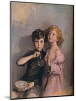 'My Children, Stephen and Paul', c1910.-Philip A de Laszlo-Mounted Giclee Print