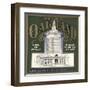 My City Oakland Brand - San Dimas, California - Citrus Crate Label-Lantern Press-Framed Art Print