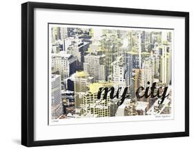 My City-Mj Lew-Framed Giclee Print