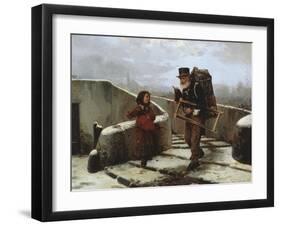 My Country Is the World-Gerolamo Induno-Framed Giclee Print