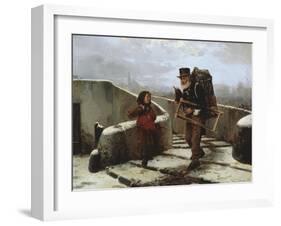 My Country Is the World-Gerolamo Induno-Framed Giclee Print