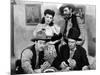 MY DARLING CLEMENTINE, 1946 directed by JOHN FORD Linda Darnell and Henry Fonda (b/w photo)-null-Mounted Photo