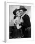 MY DARLING CLEMENTINE, 1946 directed by JOHN FORD Linda Darnell and Victor Mature (b/w photo)-null-Framed Photo