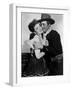 MY DARLING CLEMENTINE, 1946 directed by JOHN FORD Linda Darnell and Victor Mature (b/w photo)-null-Framed Photo