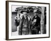 MY DARLING CLEMENTINE, 1946 directed by JOHN FORD Walter Brennan and Heny Fonda (b/w photo)-null-Framed Photo