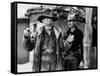 MY DARLING CLEMENTINE, 1946 directed by JOHN FORD Walter Brennan and Heny Fonda (b/w photo)-null-Framed Stretched Canvas