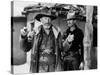 MY DARLING CLEMENTINE, 1946 directed by JOHN FORD Walter Brennan and Heny Fonda (b/w photo)-null-Stretched Canvas