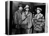 MY DARLING CLEMENTINE, 1946 directed by JOHN FORD Ward Bond, Henry Fonda and Tim Holt (b/w photo)-null-Stretched Canvas