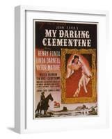 My Darling Clementine, 1946-null-Framed Art Print