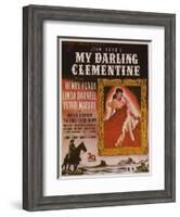 My Darling Clementine, 1946-null-Framed Art Print