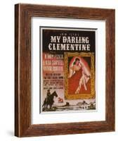 My Darling Clementine, 1946-null-Framed Art Print