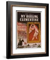 My Darling Clementine, 1946-null-Framed Art Print