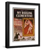 My Darling Clementine, 1946-null-Framed Art Print