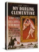 My Darling Clementine, 1946-null-Stretched Canvas