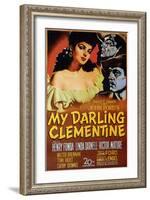 My Darling Clementine, 1946-null-Framed Art Print