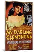 My Darling Clementine, 1946-null-Mounted Art Print