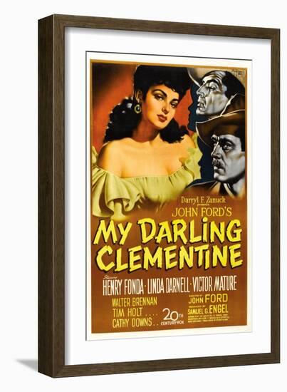 My Darling Clementine, 1946-null-Framed Giclee Print