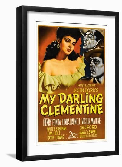 My Darling Clementine, 1946-null-Framed Giclee Print