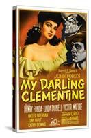 My Darling Clementine, 1946-null-Stretched Canvas