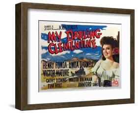 My Darling Clementine, 1946-null-Framed Giclee Print