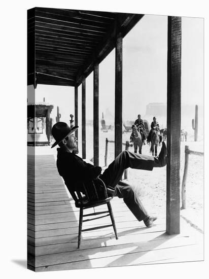 My Darling Clementine, Henry Fonda As Wyatt Earp, 1946-null-Stretched Canvas