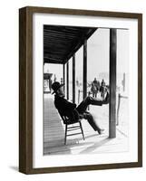 My Darling Clementine, Henry Fonda As Wyatt Earp, 1946-null-Framed Photo