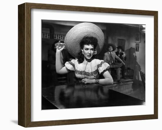 My Darling Clementine, Linda Darnell, 1946-null-Framed Photo