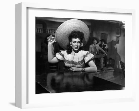 My Darling Clementine, Linda Darnell, 1946-null-Framed Photo