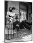 My Darling Clementine, Linda Darnell, Henry Fonda (As Wyatt Earp), 1946-null-Mounted Photo