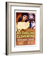 My Darling Clementine - Movie Poster Reproduction-null-Framed Photo