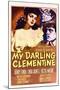 My Darling Clementine - Movie Poster Reproduction-null-Mounted Photo