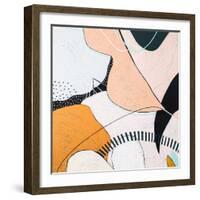 My day, your night-Hyunah Kim-Framed Art Print