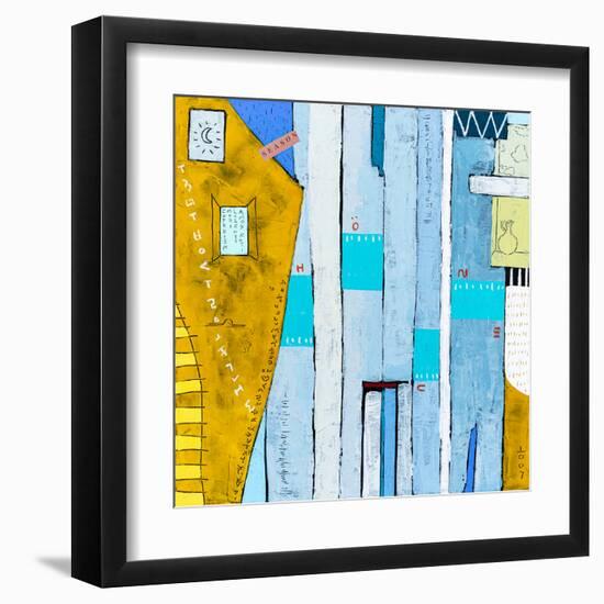 My dear neighborhood I-Hyunah Kim-Framed Art Print