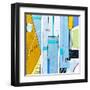 My dear neighborhood II-Hyunah Kim-Framed Art Print